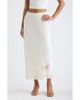 LoveShackFancy LoveShackFancy Avelaine Lace Trim Maxi Skirt - 1