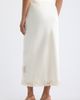 LoveShackFancy LoveShackFancy Avelaine Lace Trim Maxi Skirt - 2