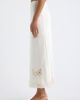 LoveShackFancy LoveShackFancy Avelaine Lace Trim Maxi Skirt - 3
