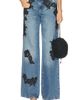 LoveShackFancy LoveShackFancy Bambie Straight Leg - 1