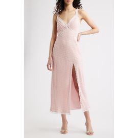 LoveShackFancy LoveShackFancy Beverly Lace Detail Slipdress