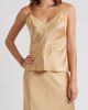 LoveShackFancy LoveShackFancy Brimsley Lace Trim Silk Camisole - 1