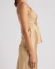 LoveShackFancy LoveShackFancy Brimsley Lace Trim Silk Camisole - 3