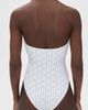 LoveShackFancy LoveShackFancy Brooksie Swimsuit Denim Sky - 3