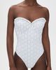 LoveShackFancy LoveShackFancy Brooksie Swimsuit Denim Sky - 5