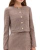 LoveShackFancy LoveShackFancy Carlatta Jacket Terra Rosa - 1