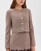 LoveShackFancy LoveShackFancy Carlatta Jacket Terra Rosa - 2