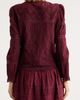 LoveShackFancy LoveShackFancy Casetta Lace Puff Shoulder Top - 2