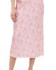 LoveShackFancy LoveShackFancy Castle Skirt Spiced Camellia - 1