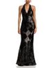 Loveshackfancy LoveShackFancy Cherlyn Embellished Halter Dress - 1