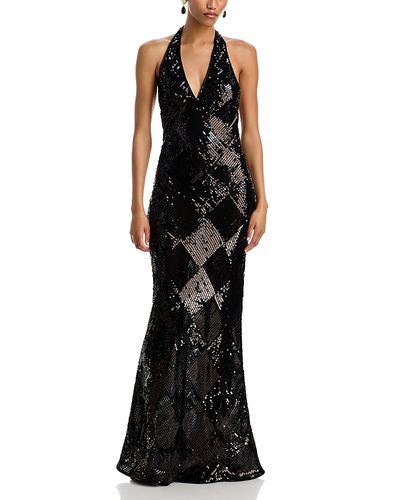 Loveshackfancy LoveShackFancy Cherlyn Embellished Halter Dress