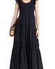 LoveShackFancy LoveShackFancy Chessie Dress Black S - 1