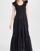 LoveShackFancy LoveShackFancy Chessie Dress Black S - 5