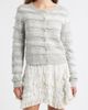 LoveShackFancy LoveShackFancy Claralise Lace Accent Cardigan - 4