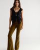 LoveShackFancy LoveShackFancy Elvareen Silk Ruffle Top - 3