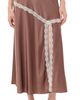 LoveShackFancy LoveShackFancy Emmabelle Skirt Mocha - 1