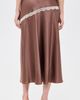 LoveShackFancy LoveShackFancy Emmabelle Skirt Mocha - 3