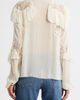 LoveShackFancy LoveShackFancy Farah Ruffle Detail Button-Up Shirt - 2