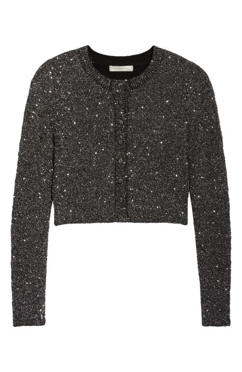 LoveShackFancy LoveShackFancy Ferra Embellished Crop Cardigan