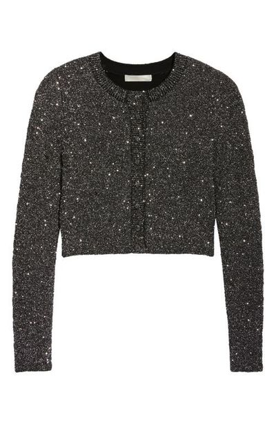 LoveShackFancy LoveShackFancy Ferra Embellished Crop Cardigan