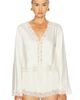 LoveShackFancy LoveShackFancy Fioretta Top - 1