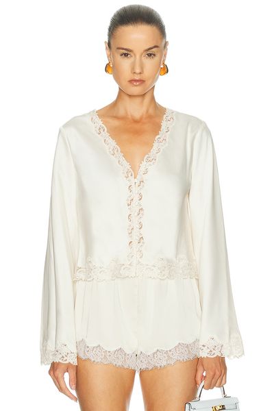 LoveShackFancy LoveShackFancy Fioretta Top