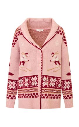 LoveShackFancy LoveShackFancy Frelle Wool Cardigan