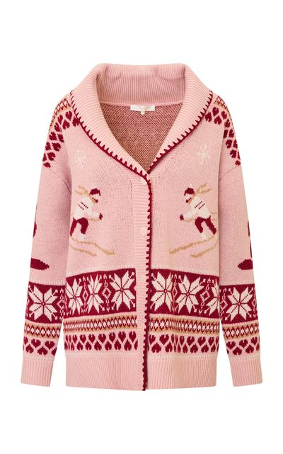 LoveShackFancy LoveShackFancy Frelle Wool Cardigan