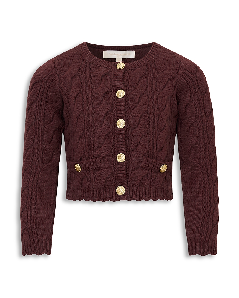 Loveshackfancy LoveShackFancy Girls' Kenderson Tween Cardigan