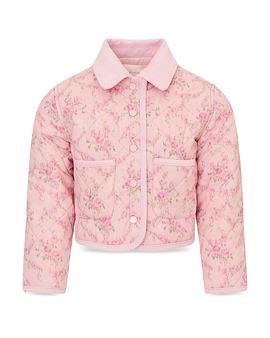 Loveshackfancy LoveShackFancy Girls' Mini Norinda Printed Jacket