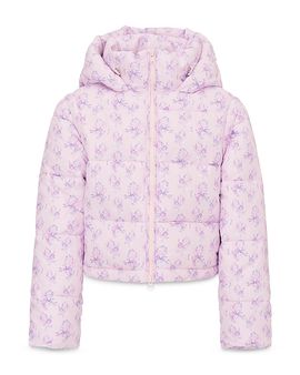 Loveshackfancy LoveShackFancy Girls' Moore Printed Hooded Jacket