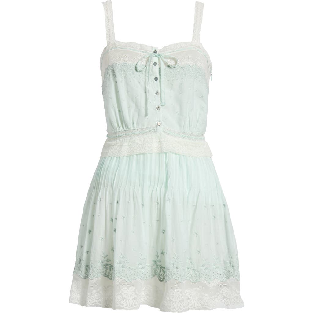 LoveShackFancy LoveShackFancy Hadlee Lace Minidress