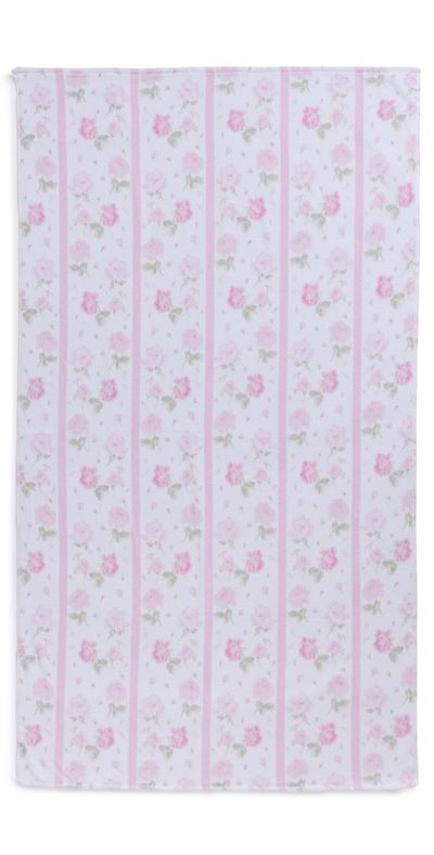 LoveShackFancy LoveShackFancy Hali Beach Towel Pretty Pink One