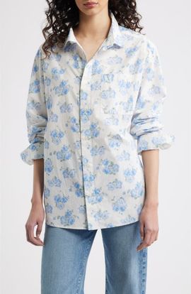 LoveShackFancy LoveShackFancy Hudley Cotton Shirt