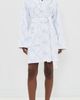 LoveShackFancy LoveShackFancy Indie Bathrobe High Tide Blue - 5