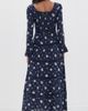 LoveShackFancy LoveShackFancy Ivelle Dress Inkwash - 3