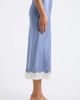 LoveShackFancy LoveShackFancy Janella Silk Blend Midi Skirt - 3