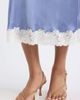 LoveShackFancy LoveShackFancy Janella Silk Blend Midi Skirt - 4