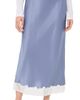 LoveShackFancy LoveShackFancy Janella Skirt Weathered Blue - 1