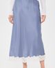 LoveShackFancy LoveShackFancy Janella Skirt Weathered Blue - 2