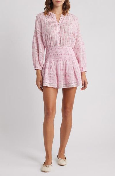 LoveShackFancy LoveShackFancy Janis Long Sleeve Minidress