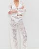 LoveShackFancy LoveShackFancy Jessia Pants White - 5
