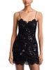 Loveshackfancy LoveShackFancy Jetta Embellished Lace Mini Dress - 1