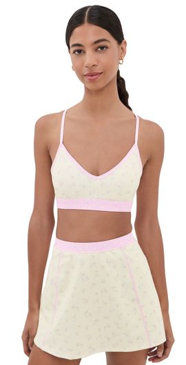 LoveShackFancy LoveShackFancy Jolanda Bra Lemon Haze