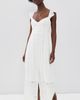 LoveShackFancy LoveShackFancy Kailette Dress Optic White - 2