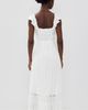 LoveShackFancy LoveShackFancy Kailette Dress Optic White - 3