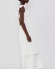 LoveShackFancy LoveShackFancy Kailette Dress Optic White - 4
