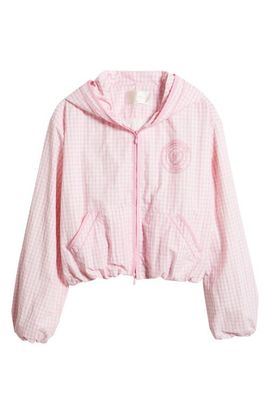 LoveShackFancy LoveShackFancy Kariana Front Zip Hooded Jacket