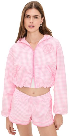 LoveShackFancy LoveShackFancy Kariana Hoodie Tickled Pink