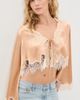 LoveShackFancy LoveShackFancy Kately Top Pale Gold - 2
